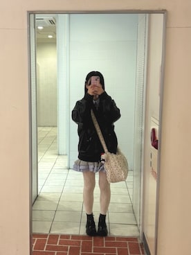 「nemne store（ネンネストア）のアイテム」を使った、塩さん（レディース・154cm）の春コーディネート