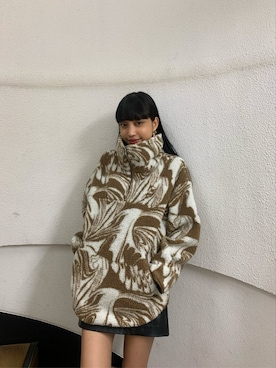 「EMODA（エモダ）のアイテム（その他トップス）」を使った、パニラガオパオリン (ELENDEEK)さん（レディース・167cm）の秋コーディネート