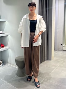 ELENDEEK  SQUARE NECK PAD TANK  新品 ELENDEEK（エレンディーク）の「スクエアネックパッドタンク