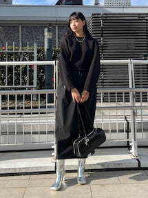 ELENDEEK SQUARE SHORT BOOTS サイズ38 ブラック SQUARE SHORT BOOTS｜エレンディーク（ELENDEEK）アウトレット