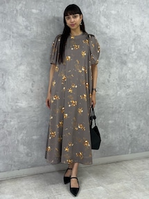 BLUR FLOWER PRINT OP｜エレンディーク（ELENDEEK）アウトレット