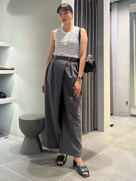 「ELENDEEK」｜パニラガオパオリン (ELENDEEK)さん（レディース・167cm）の夏コーディネート