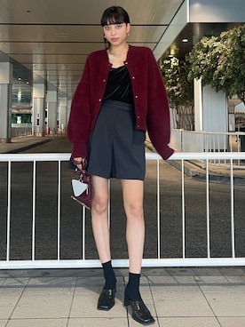 「アイテム（タンクトップ）」を使った、パニラガオパオリン (ELENDEEK)さん（レディース・167cm・20代）の夏コーディネート