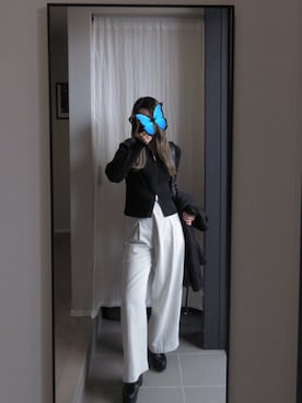 nunさん（レディース・163cm）の冬コーディネート