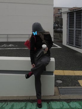 nunさん（レディース・163cm）の春コーディネート