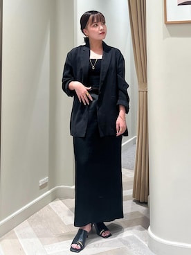 「授業参観日コーデ」｜tsukaさん（レディース・155cm）の夏コーディネート