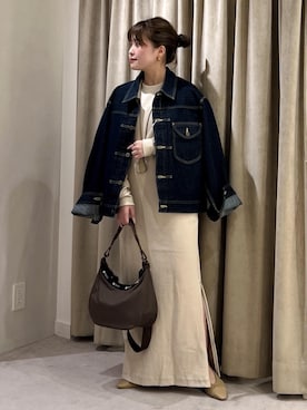 「Lee（リー）のアイテム」を使った、tsukaさん（レディース・155cm）の春コーディネート