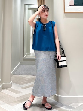 tsukaさん（レディース・155cm）の夏コーディネート