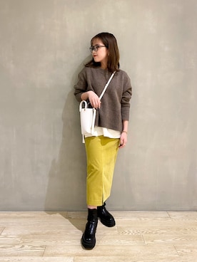 tsukaさん（レディース・155cm）の冬コーディネート