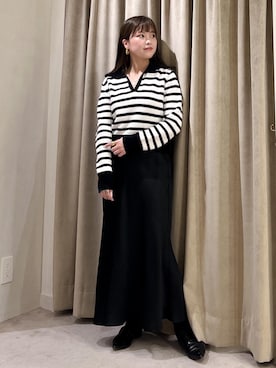 「ROPE'（ロペ）のアイテム」を使った、tsukaさん（レディース・155cm）の冬コーディネート