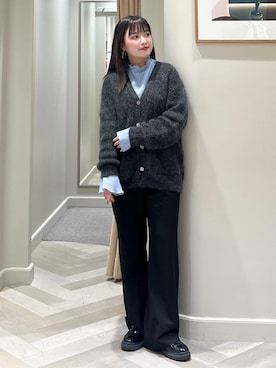 「ROPE'（ロペ）のアイテム」を使った、tsukaさん（レディース・155cm）の冬コーディネート