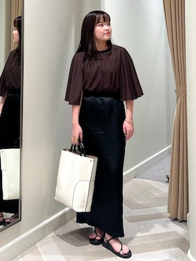 「授業参観日コーデ」｜tsukaさん（レディース・155cm）の夏コーディネート