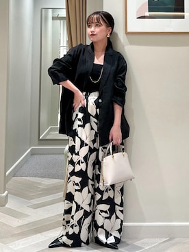 「アイテム（テーラードジャケット）」を使った、tsukaさん（レディース・155cm・20代）の夏コーディネート