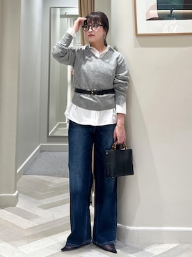 「アイテム（パンプス）」を使った、tsukaさん（レディース・155cm・20代）の冬コーディネート