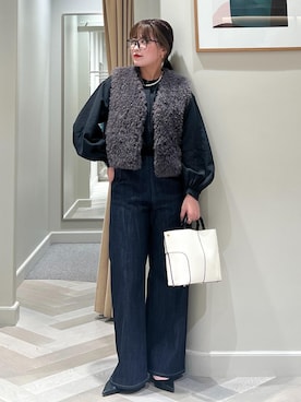 「アイテム（パンプス）」を使った、tsukaさん（レディース・155cm・20代）の秋コーディネート