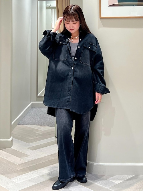 美品！Plage Healthy denim SP DENIM BIG シャツ Healthy denim