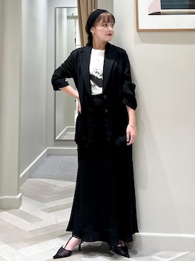 「ロングスカート」｜tsukaさん（レディース・155cm・20代）の秋コーディネート