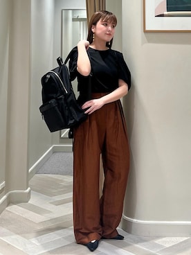 「E'POR（エポール）のアイテム」を使った、tsukaさん（レディース・155cm）の春コーディネート