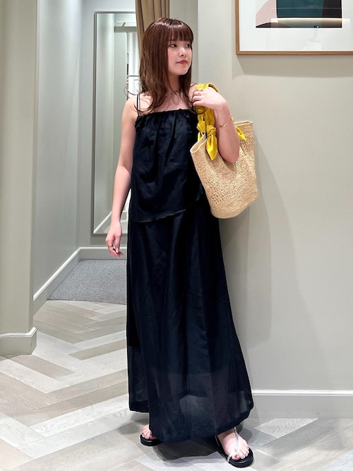 ロペ（ROPE’）/コットンシルクワンピース/洗える セール】コットンシルクワンピース/洗える（ワンピース）｜ROPE'（ロペ