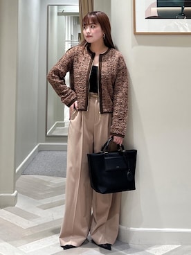 「アイテム（パンプス）」を使った、tsukaさん（レディース・155cm・20代）の冬コーディネート