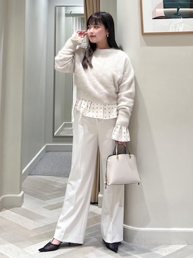 「アイテム（パンプス）」を使った、tsukaさん（レディース・155cm・20代）の冬コーディネート