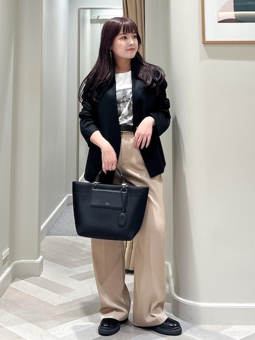 Brigitte Bardot×ROPE'・コラボ】プリントアームレットT-shirt【洗える