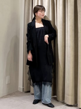 「RED CARD TOKYO（レッドカード）のアイテム」を使った、tsukaさん（レディース・155cm）の冬コーディネート