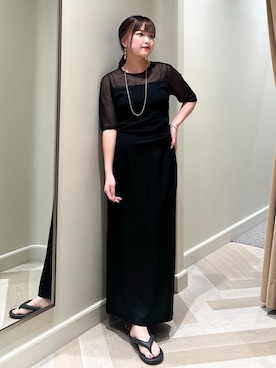 「タイトスカートコーデ」｜tsukaさん（レディース・155cm）の夏コーディネート