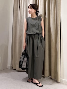 「ROPE'（ロペ）のアイテム」を使った、tsukaさん（レディース・155cm）の夏コーディネート