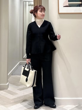 「ニット/セーター」｜tsukaさん（レディース・155cm）の冬コーディネート