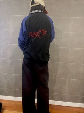 「アイテム（ナイロンジャケット）」を使った、poo0619さん（レディース・145cm）の冬コーディネート