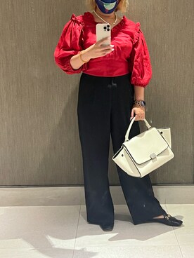 「アイテム（デジタル腕時計、ピンク系）」を使った、Mujer felizさん（レディース・158cm）の夏コーディネート