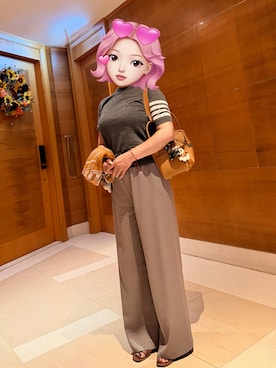 「HERMES（エルメス）のアイテム」を使った、Mujer felizさん（レディース・158cm）の夏コーディネート
