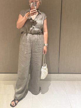 「アイテム（パンプス）」を使った、Mujer felizさん（レディース・158cm）の夏コーディネート