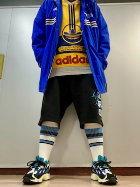 「アイテム（レッグウェア）」を使った、rintaroさん（メンズ・177cm）の秋コーディネート