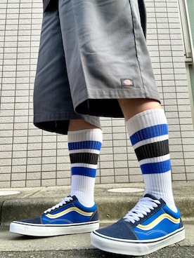 「アイテム（レッグウェア）」を使った、rintaroさん（メンズ・177cm）の秋コーディネート