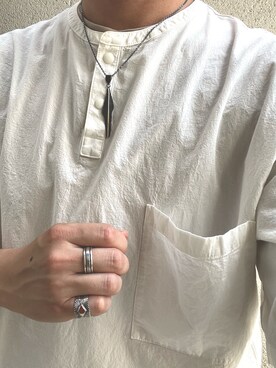 アクセサリー BLUCE MORGAN SS RING Bruce Morgan（ブルースモーガン）の「＜Bruce Morgan（ブルース