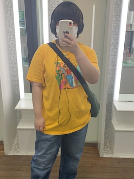 「Levi's（リーバイス）の【NON-NO 4月号掲載】Levi's/リーバイス SILVERTAB ストレートデニム（デニムパンツ、グレー系）」を使った、nontaさん（レディース・158cm）の春コーディネート