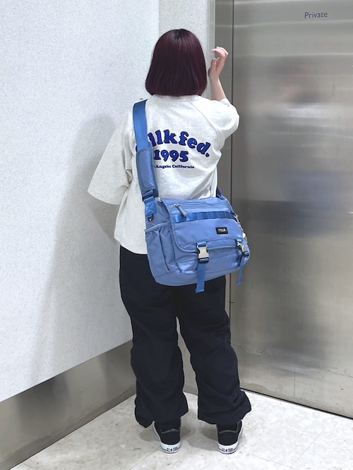 LOGO PLATE MESSENGER BAG（メッセンジャーバッグ）｜MILKFED