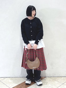 MOMOさん（レディース・150cm）の冬コーディネート