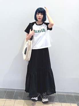 MOMOさんの（MILKFED. | ミルクフェド）を使ったコーディネート