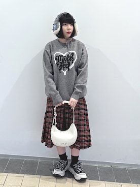 MOMOさん（レディース・150cm）の冬コーディネート