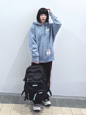 MOMOさん（レディース・150cm）の冬コーディネート