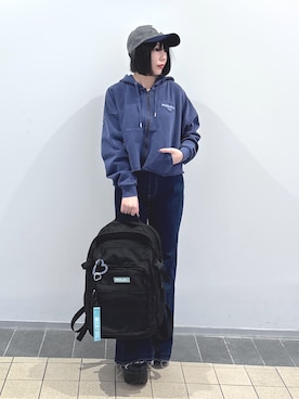 MOMOさん（レディース・150cm）の冬コーディネート