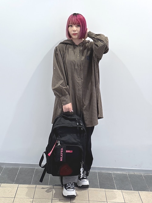 23L】W ZIP BACKPACK/大容量 バックパック【PC収納可・A4サイズ