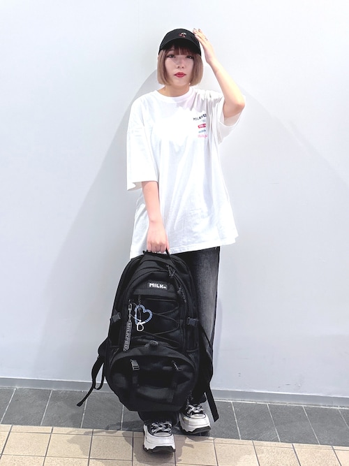 セール】RHINESTONE CHERRY CAP（キャップ）｜MILKFED.（ミルク