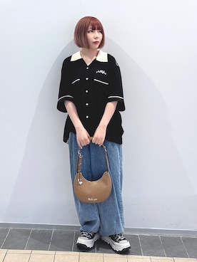 「MILKFED.」｜MOMOさん（レディース・150cm）の夏コーディネート