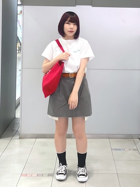 「くつした」｜MOMOさん（レディース・150cm）の夏コーディネート
