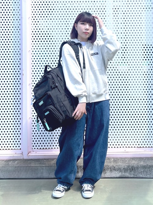 BAR LOGO ZIP UP HOODIE（パーカー）｜MILKFED.（ミルクフェド