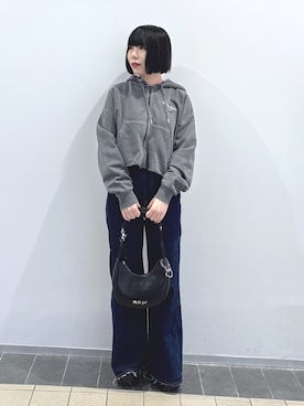 「アイテム（財布/小物）」を使った、MOMOさん（レディース・150cm）の秋コーディネート